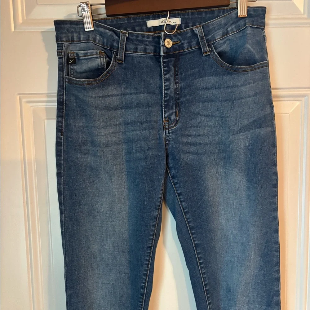 KanCan Dark Blue Women's Skinny Jeans - Picture 3 of 5